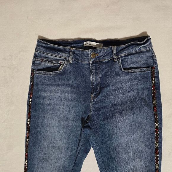 🔥Zara jeans size 12, skinny. - Picture 3 of 16